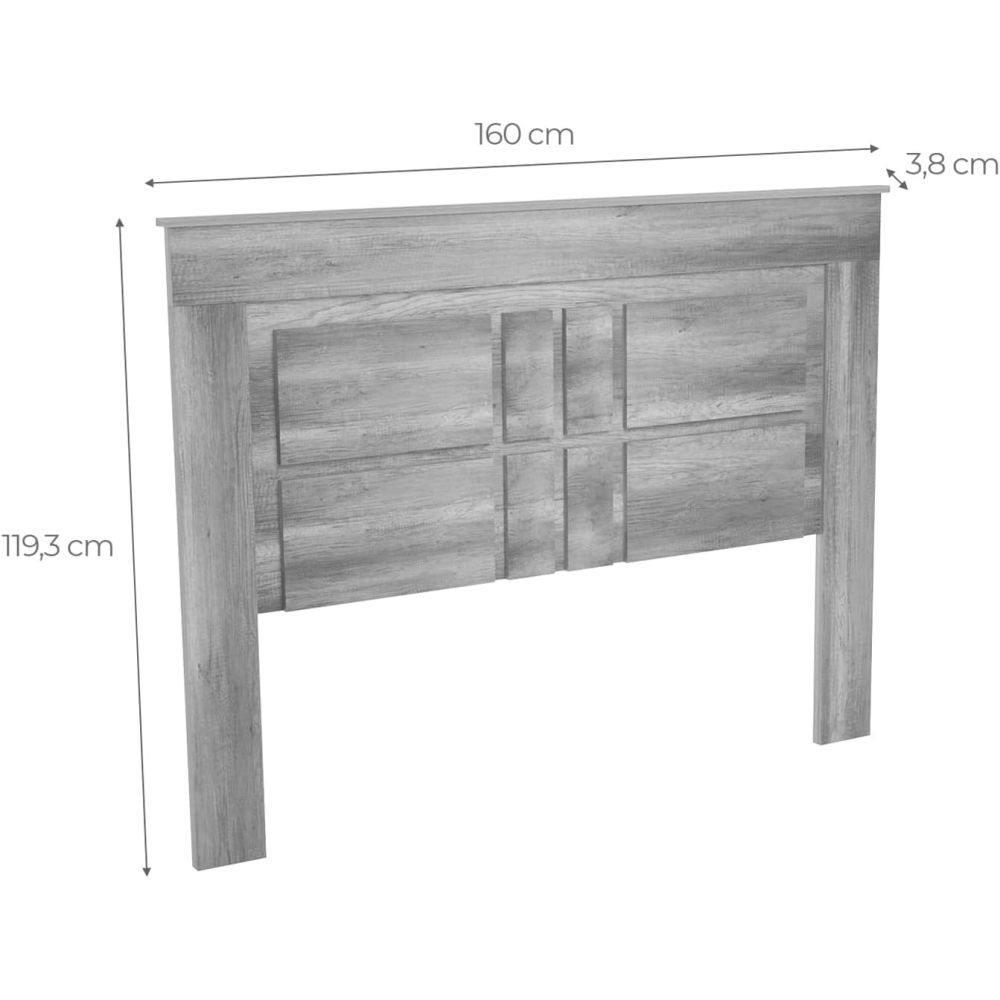 Cabecero Nórdico, Práctico y Elegante, cañón
